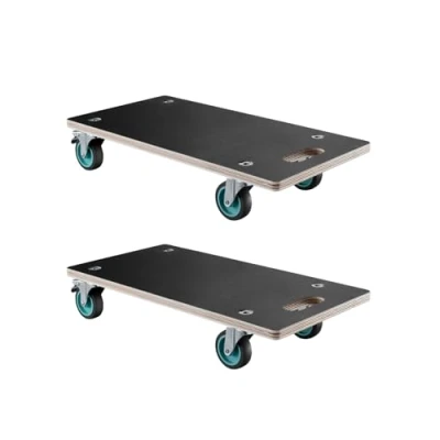 Abbildung von VEVOR Rollbrett Möbelwagen Transportroller 250kg Transporthilfe 4 TPR Rädern
