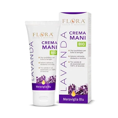 Abbildung von Flora Blue Lavender Hand Cream Bio Bdih, Lavandel 100 ml