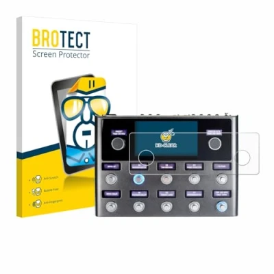 Abbildung von BROTECT Schutzfolie für Fender Tone Master Pro Displayschutz Folie Ultra Klar