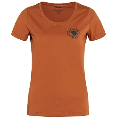 Abbildung von Fjallraven 83513 243 1960 Logo T Shirt W Damen Terracotta Brown Größe M