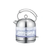 Abbildung von Severin Wasserkocher WK 3459, 1.7 l, 2400 W, Retro, Glas Wasserkocher, 1,7 Liter