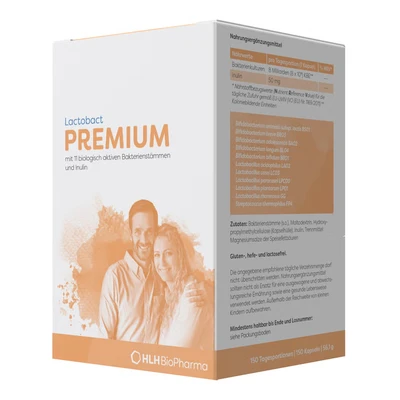 Abbildung von Lactobact Premium Magensaftresistente Ka 150 St