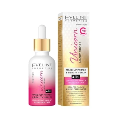Abbildung von EVELINE COSMETICS Hyaluron Serum Gesicht Unicorn Magic Drops, Gesichtsserum Frauen, Gesichtspflege Damen, Innovatives Basis mit Hyaluronsäure &amp; Niacinami, Anti Falten