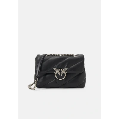 Abbildung von Pinko Damen Love Classic Puff CL Sheep NAP Handtasche, Z99O_Nero Old Silver