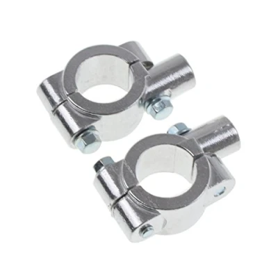 Abbildung von HDBUBALUS Motorrad Spiegelhalterung, 8 mm, Chrom, 1 Paar