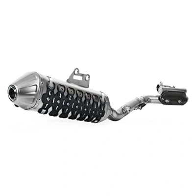Abbildung von POLISPORT 8484100001 ARMADILLO EXTREME 30 cm Universal Schalldämpferschutz aus Edelstahl und leichtem Elastomer, beständig gegen hohe Temperaturen Stöße in Farbe schwarz