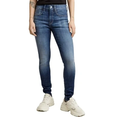 Abbildung von G STAR Lhana Skinny Jeans Fit, Damen, Größe: 27x30, Worn in indigo hardware