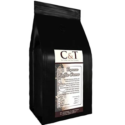 Abbildung von Espresso Cafe Crema 200g (Ganze Bohne) Säurearm Schonend Und Frisch Geröstet