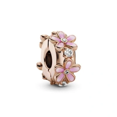 Abbildung von Pandora Bead Clip Rosafarbenes Gänseblümchen 788809C01 rosé