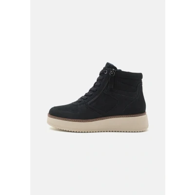 Abbildung von Tamaris Pure Relax Sneaker high, Damen, Größe: 39, Navy Schuhe