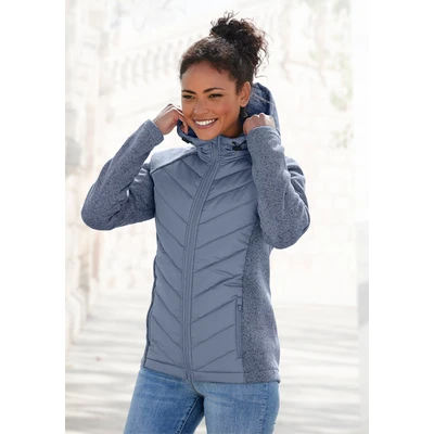 Abbildung von Bench Stepp Winterjacke, Damen, Größe: 34, Blau/meliert