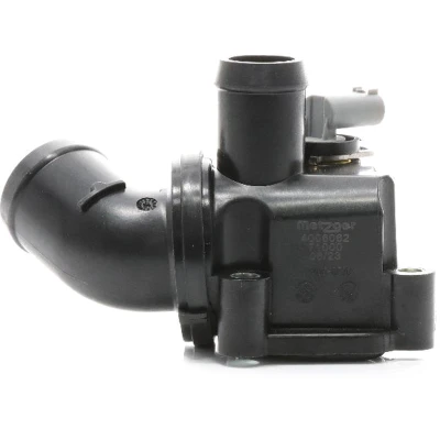 Abbildung von METZGER 4006062 Kühlwasserthermostat 87 mit Dichtung Kunststoff MERCEDES BENZ: A Klasse, B Klasse
