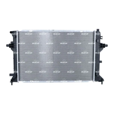 Abbildung von NRF 550349 Kühler, Motorkühlung Aluminium 610 403 16 Kühlrippen gelötet