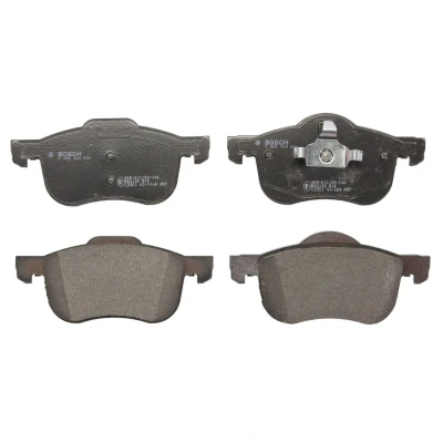 Abbildung von BOSCH 0 986 424 540 Bremsbelagsatz Low Metallic mit Kolbenclip, Anti Quietsch Blech VOLVO: V70 2, S60 I, S80 I