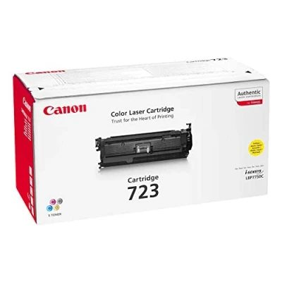 Abbildung von Canon 723 Y Gelb Toner