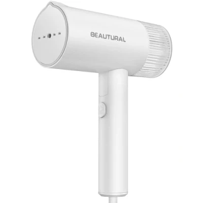 Abbildung von BEAUTURAL Dampfglätter, Faltbar 1000W Handdampfbügler 150ML Tank 1,9M Kabellänge Dampfbüste Kleidung Handheld Garment Steamer Mini Reise Dampfbügeleisen