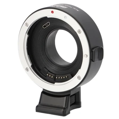 Abbildung von ayex Objektivadapter AF Autofokus EF FX Passend für Canon EF/EF S Mount Objektiv an Fuji X