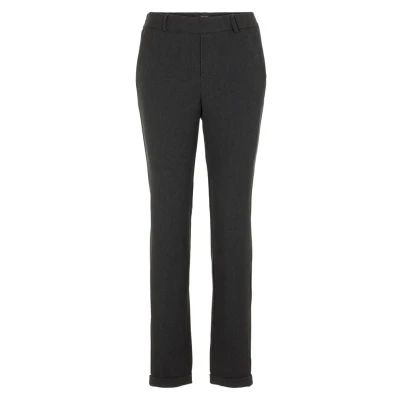 Abbildung von VERO MODA Damen Hose 10225280 Dark Grey Melange S 30