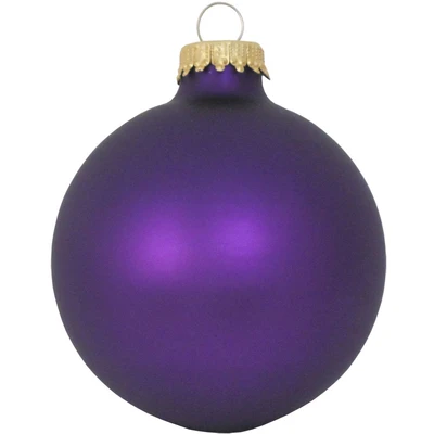 Abbildung von Krebs Glas Lauscha Weihnachtsbaumkugel &quot;CBK83309, Weihnachtsdeko, Christbaumschmuck, Christbaumkugeln Glas&quot;, (Set, 8 St.)