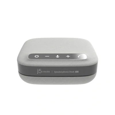 Abbildung von j5create USB C Dual 4K Speakerphone Dock Pro, HDMI Audio für Videokonferenzen, A x 2, C, Gigabit ethernet, Pass Through Charging Funktioniert mit Teams, Zoom (JCDS337)
