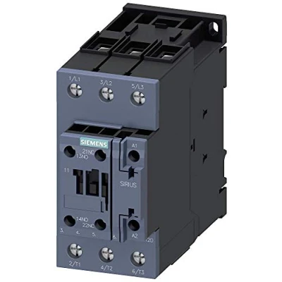 Abbildung von Siemens SIRIUS Schütz 50 A 230 V 22 kW 1 NA + 1NC Borne Schraube