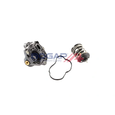 Abbildung von BOGAP B4247111 Kühlwasserthermostat 87C mit Dichtungen Kunststoff BMW: 5 Limousine, 3 Touring, MINI: Schrägheck, Countryman, Clubman