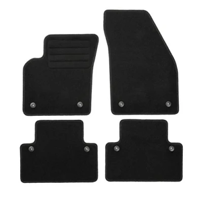Abbildung von TEXER Textil Fußmatten Passend für Volvo V50 I Bj. 2004 2012 Basic