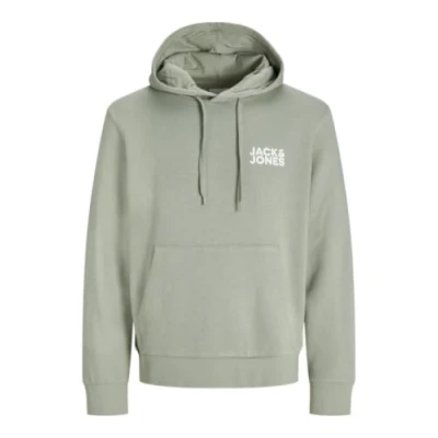 Abbildung von Jack &amp; Jones Jjecorp LOGO HOOD Kapuzenpullover Iceberg green, Herren, Größe: Medium, green