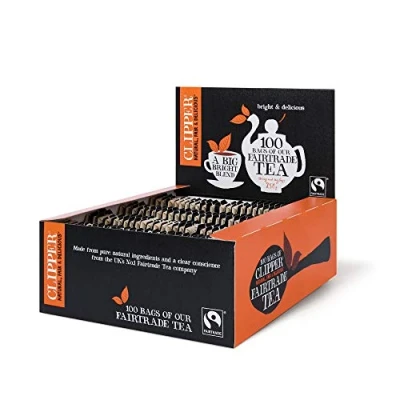 Abbildung von Clipper Fairtrade Tea String &amp; Tag 100 Bags
