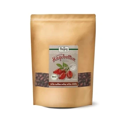 Abbildung von Biojoy BIO Hagebutten (1 kg), getrocknet und ganz, Hagebuttentee (Rosa canina)