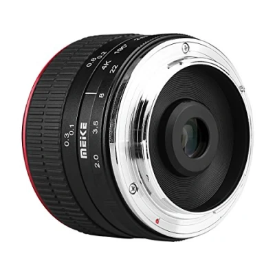 Abbildung von Meike 6,5 mm f/2.0 rundes Fischaugenobjektiv für Sony A7 A6000, A6300, A6500, Nex3, Nex3n, Nex5, Nex5t, Nex5R, Nex6, Nex7 spiegellos
