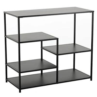 Abbildung von riess ambiente.de Industrial Regal DURA Steel 90cm schwarz Metall Konsole