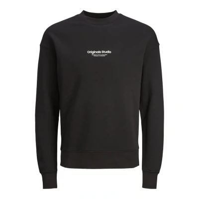 Abbildung von Jack &amp; Jones CREW NECK NOOS Sweatshirt, Herren, Größe: Small, Black