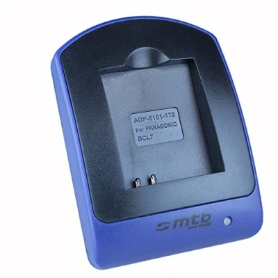 Abbildung von Ladeschale (Micro USB) kompatibel mit Panasonic DMW BCL7 / Lumix DMC F5, FH10, FS50, SZ3, SZ9, SZ10, XS1, XS3