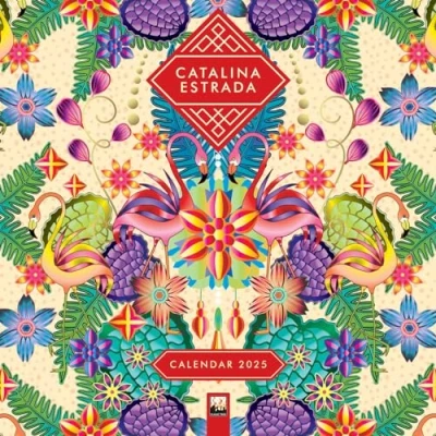 Abbildung von Catalina Estrada Kunstkalender 2025: Original Flame Tree Publishing Kalender [Kalender] (Wall Kalender)