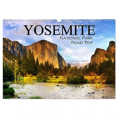 Abbildung von Yosemite National Park Road Trip (Wandkalender 2025 DIN A3 quer), CALVENDO Monatskalender