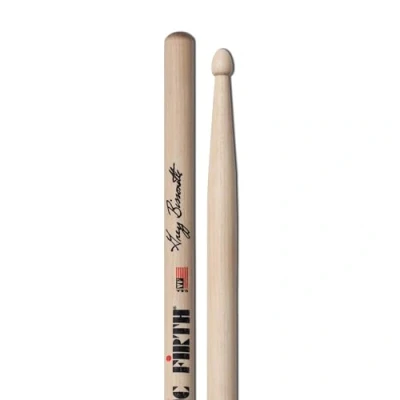 Abbildung von Vic Firth Gregg Bissonette Signature American Hickory Wood Tip Drumsticks