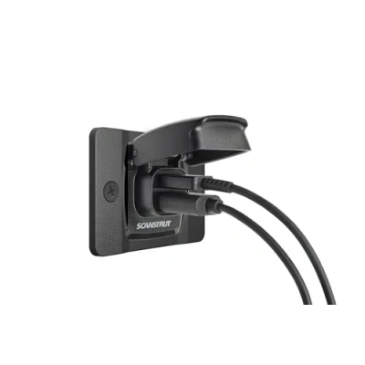 Abbildung von Scanstrut Flip Pro Schnelllade Dual USB Buchse mit Frontblende