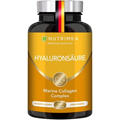 Abbildung von Nutrimea Hyaluronsäure Kapseln Hochdosiert