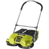 Abbildung von Ryobi Handkehrmaschine ONE+, R18SW3 0, 18 V Kehrmaschine, Kehrbreite, ohne Akku und Ladegerät, (Größe individuell einstellbar), Höhenverstellbarer Lenker praktischer Tragegriff