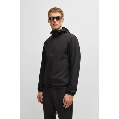 Abbildung von BOSS GREEN Funktionsjacke L_Commuter mit gummiertem Markenlabel