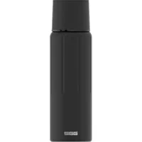 Abbildung von SIGG Gemstone IBT Obsidian Thermo Trinkflasche (1.1 L), schadstofffreie und isolierte Trinkflasche, auslaufsichere Flasche aus Edelstahl