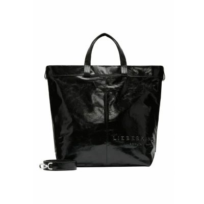 Abbildung von Liebeskind Berlin Elvira Paper Touch Crinkle Shopping Bag, Damen, Größe: One Size, Black