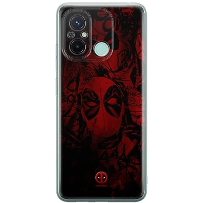 Abbildung von ERT GROUP Handyhülle für Xiaomi REDMI 12C/ 11A Original und offiziell Lizenziertes Marvel Muster Deadpool 001 optimal an die Form des Handy angepasst, hülle aus TPU