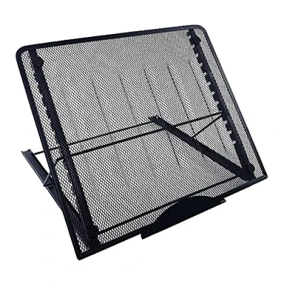 Abbildung von sponake A3 Lichtblock Metallständer 9 Winkel Verstellbare rutschfeste Halterung für Laptop, Lichtboard/Box/Tisch, Tracing 5D Diamond Painting Skizzieren Zeichnen