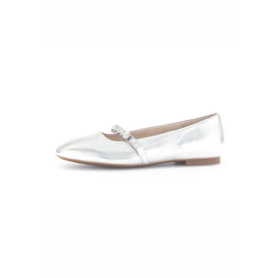 Abbildung von Gabor Klassischer Ballerina, Damen, Größe: 37, Silber kristall Schuhe