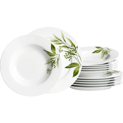 Abbildung von Ritzenhoff &amp; Breker Tafelservice &quot;Evora&quot;, (Set, 12 tlg.), Geschirr Set mit Botanik Motiv