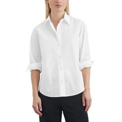 Abbildung von Marc O&#039;Polo Damen M02092142331 Blouse, Weiß, 34 EU
