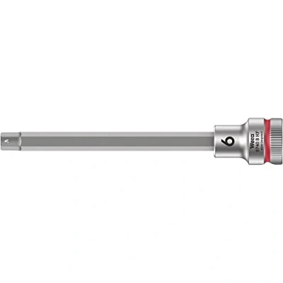 Abbildung von Wera 05003036001 8740 B HF Zyklop Bitnuss mit 3/8&quot; Antrieb Haltefunktion, 6, 0 x 107 mm