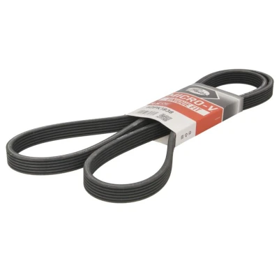 Abbildung von GATES 6DPK1838 Keilrippenriemen 1838 6 Polyester, EPDM (Ethylen Propylen Dien Kautschuk) RoadMax Value Line VOLVO: S60 I, V70 2, V40 Kombi kfzteile,
